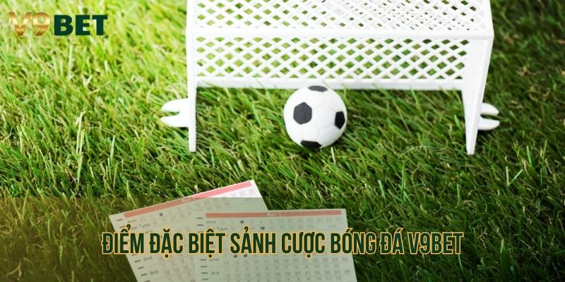 Điểm đặc biệt sảnh cược bóng đá V9BET