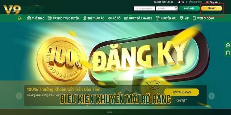 Tuân thủ chính sách khuyến mãi