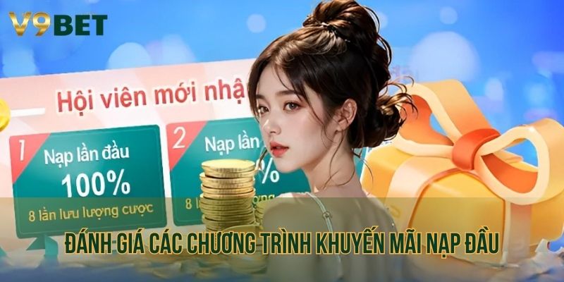 Ưu đãi nạp đầu chỉ áp dụng cho mỗi tài khoản một lần