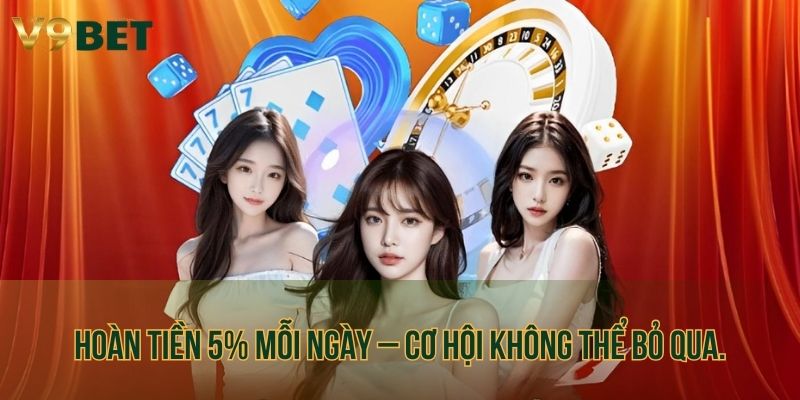 Hoàn tiền 5% mỗi ngày – Cơ hội không thể bỏ qua.